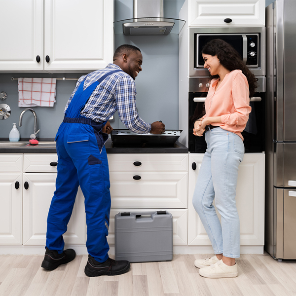 can you provide an estimate for cooktop repair before beginning any work in Columbus County North Carolina